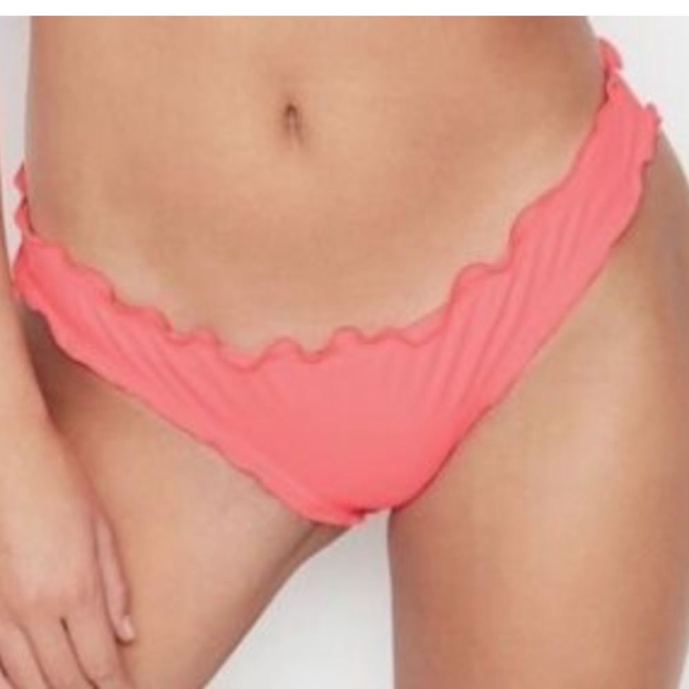 FIRM PRICE NWT Capri Ruffle Cheeky Swim Bikini Bottom